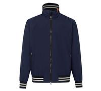 Blue Wave Herren Funktionsblouson Malte mit Kapuze und Kragen - Modische Funktionsjacke mit Innenfutter in Marine Größe 6XL