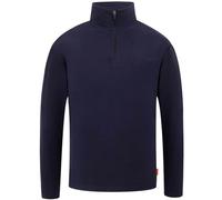 Blue Wave Herren Half-Zip Fleecejacke Niklas mit Stehkragen - Fleece-Pullover mit halben Reißverschluss in Marine Größe XL