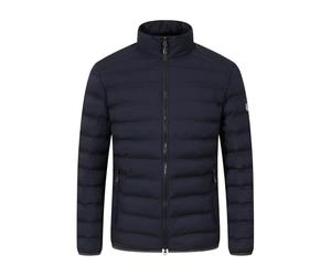 Blue Wave Herren Steppjacke Maximilian in Daunenoptik - Gesteppte Jacke mit Stehkragen in Marine Größe XL