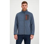 Blue Wave Herren Strickfleecejacke Liam - 4XL / blau