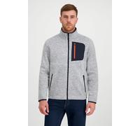 Blue Wave Herren Strickfleecejacke Liam - 5XL / grau