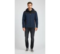 Blue Wave Herren Strickfleecejacke mit Kapuze Fabio 1103 - 5XL / navy