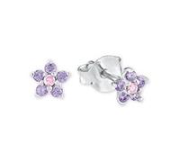 Prinzessin Lillifee 2021109 Mädchen Ohrstecker Blume Silber Lila