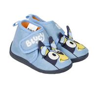 Bluey 3D Hausschuhe - Blau - Größe 26 - Mit Klettverschluss - Baby Halbschuhe - Aus Polyester und TPR - Original Produkt in Spanien Designed