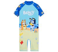 BlueY Badeanzug Mädchen Schwimmanzug Kinder und Kleinkind Einteiliger oder Zweiteiliger Bequemer Swimsuit für Sport Schwimmen Strand (5-6 Jahre, Blau)