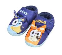Bluey, Jungen Bingo Hausschuhe mit 3D-Ohren, Blau, Größe 39-47, blau, 24 EU