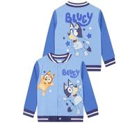 BlueY Jungen Bomberjacke, Langarm Jungenjacke, Baumwoll Baseballjacke Für Den Sommer, Blau 128