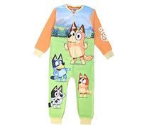 BlueY, Jungen- oder Mädchen-Einteiler, Schlafanzug, All-in-One-Pyjama für Kinder, Orange, Alter 18-24 Monate