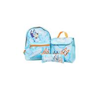 Bluey Jungen Rucksack Set - 3-teiliges Back to School Bag Lunch Bag & Pencil Case - Kinder Rucksack für Kindergarten, Reisen & Vorschule