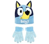 BlueY Kindermütze Und Handschuhe Set | Wintermütze Und Handschuhe Für Mädchen | Kinder Beanie Hut | Offizielles Merchandise
