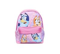 Bluey Mädchen-Rucksack - Kindergartenrucksack für Kinder - Rosa Sport Reise Schultaschen für Mädchen mit Bingo - Kleinkindtasche für Kindergarten, Vorschule, Mädchen