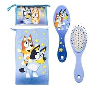 Bluey Mädchen-Toilettenset mit Handtuch und Bürste