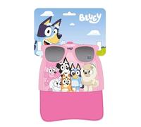 Bluey Mütze und Sonnenbrille für Jungen und Mädchen - offiziell lizenziertes Cap- und Sonnenbrillen-Set für Sommer, Strand und Alltag