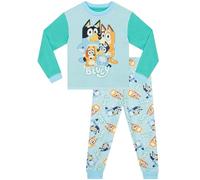 BlueY Schlafanzug | Pyjama Für Jungen | Bingo Schlafanzug Jungen | Blau 104