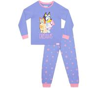 BlueY Schlafanzug | Pyjama Mädchen | Schlafanzüge Für Mädchen | Pyjama Kinder | Lila 110