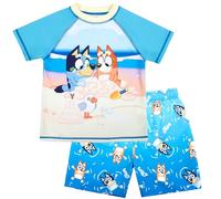 BlueY Schwimmset für Jungen, 2-teilige Badeshorts und T-Shirt, UV-Sonnenschutz-Schwimmkostüm für Jungen im Alter von 2-6 Jahren