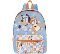BlueY Tasche Für Kinder, Mit Bingo, Kinderrucksack für Schule Und Alltag, Schulranzen Grundschule, Blau One Size