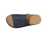 Blumen Sandalen Damen Plateau Sandaletten Damen Bohemian Elegante Orthopädische Pantoffeln Fischmaul Sommerschuhe Keilabsatz Plattform Pantoletten Slipper Hausschuhe Sliders Damenschuhe Frauen