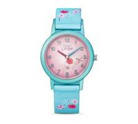Prinzessin Lillifee Kids - Girls Armbanduhr 2031757 Textilband Blumen