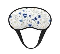Blumen und Kornblumen Gänseblümchen,Vollständige Augenabdeckungen, lichtundurchlässige Schlafmasken, Verdunkelungs-Augenschützer