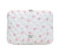 Blumenlaptop -Hülsenbeutel Notebook -Hülle Cover Pad Tablet Schockdicht (Pink M) (Pink M)
