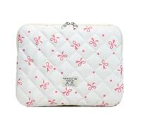 Blumenlaptop -Hülsenbeutel Notebook -Hülle Cover Pad Tablet Schockfeste Tasche (Pink S) (Pink S)