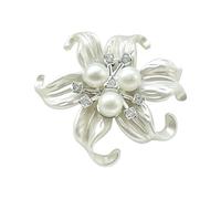 Blumenmanschettenknöpfe für Damen Elegant in Blütenform