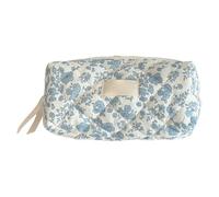 Blumenstiftkoffer - Frische Mini -Aufbewahrungstasche, girly kosmetische Organizer -Tasche, Pastellstil Reißverschlussbehälter | Netter Briefpapierhalter, Multifunktions -tragbares Zubehör für