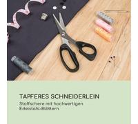Blumfeldt Finesse Schneiderschere Stoffschere extrascharf langlebig inkl. Etui
