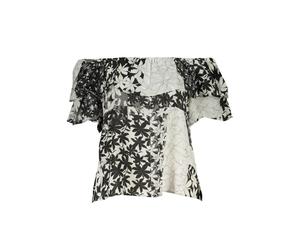 Blumiges Off-Shoulder-Top De29219 M