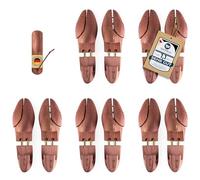 Blumtal TESTSIEGER Premium Schuhspanner Zedernholz - Schuhspanner Herren und Damen inkl. Schuhlöffel - Schuhdehner ergonomisch - Schuhweiter - Shoe Stretcher pflegend und geruchsbindend - Größen 38-47