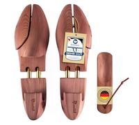 Blumtal TESTSIEGER Premium Schuhspanner Zedernholz - Schuhspanner Herren und Damen inkl. Schuhlöffel - Schuhdehner ergonomisch - Schuhweiter - Shoe Stretcher pflegend und geruchsbindend - Größen 38-47