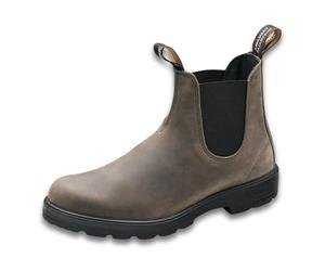 Blundstone 2446 Unisex Classic Series Chelsea-Stiefel für Damen und Herren, Stoßdämpfung und Premium-wasserabweisendes Nubukleder, Ton, Größe 43