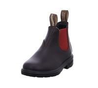 Blundstone Kinder Stiefel 2590 Brown Leather with Crimson Elastic (Kids) Dark Brown-K13UK