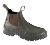 Blundstone 400 Chelsea Cut Claret Elastic Side Boot, Stout, 9.5 US