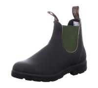 Blundstone Stiefel Boots #519 Leather Elastic (500 Series) Stout Brown/Olive-4.5UK