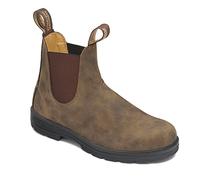 BLUNDSTONE Classic Comfort 585, Unisex-Erwachsene Chelsea Boots, Braun (Rustic Brown), 38 EU (5 UK)