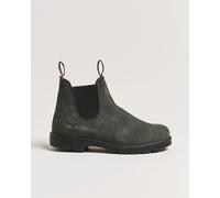 Blundstone 587 Original Leather Chelsea Boot Rustic Black Schwarz 46