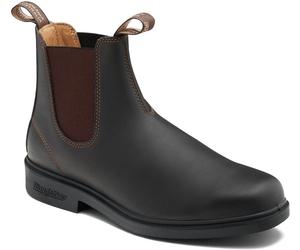 Blundstone Chelsea Boots #067 Stout Brown Leather With Lining (Dress Series) Brown-10UK