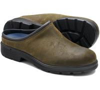 Blundstone Chelsea Boots #2423 Dark Olive Waxed Suede (Originals Clogs) Dark Olive-3.5UK