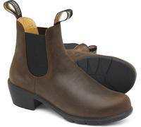 Blundstone Damen Boots #1673 Heeled Antique Brown Leather 6UK