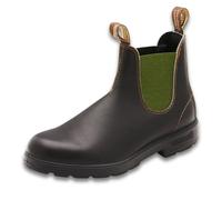 Blundstone Stiefel Boots #519 Leather Elastic (500 Series) Stout Brown/Olive-8.5UK
