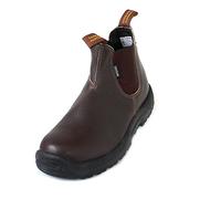 Blundstone Herren Werk- en veiligheidslaarzen Chelsea Boot, Brown Water Resistant, 45 EU