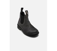 Blundstone - Kid's #2594 Waxed Suede - Freizeitstiefel, Gr. 31.5, grau (SteelGrey)