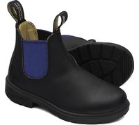 Blundstone Kinder Stiefel Boots #580 Leather Elastic (Kids) Black/Blue-K3UK