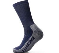 Blundstone Socken Navy and Marl Mid-Weight Merino Wool Socks Small-36-42