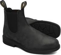 Blundstone B000630001, Unisex Erwachsene Kurzschaft Stiefel, Rustikales Schwarz, Größe: 38.5