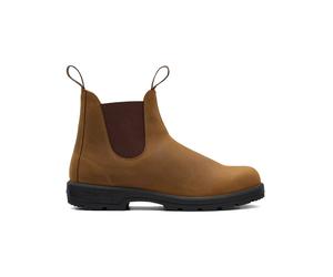 Blundstone - Stiefeletten aus Leder - Unisex - Classic Chelsea Boots - Classic Chelsea Boots Saddle Brown für Damen aus Leder - Größe 39 - Braun 39