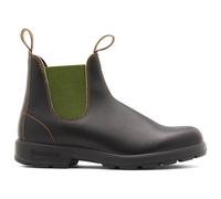 Blundstone - Stout Brown Leather With Olive Elastic #519 - Freizeitstiefel, Gr. 38 UK 5, grau (Brown)