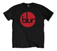 Blur Circle Logo offiziell Männer T-Shirt Herren (X-Large)